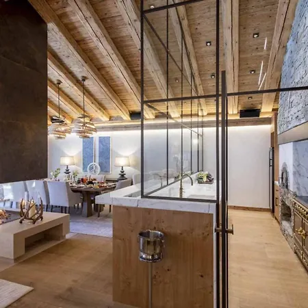 Premium Chalet Fullun 木屋 圣莫里茨
